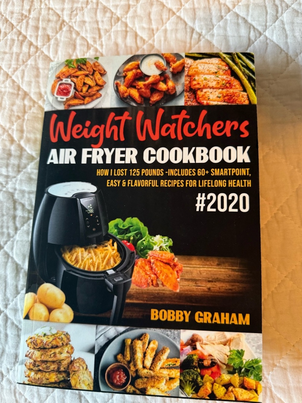 Weight Watchers Air Fryer Cookbook - Black & Red Cover